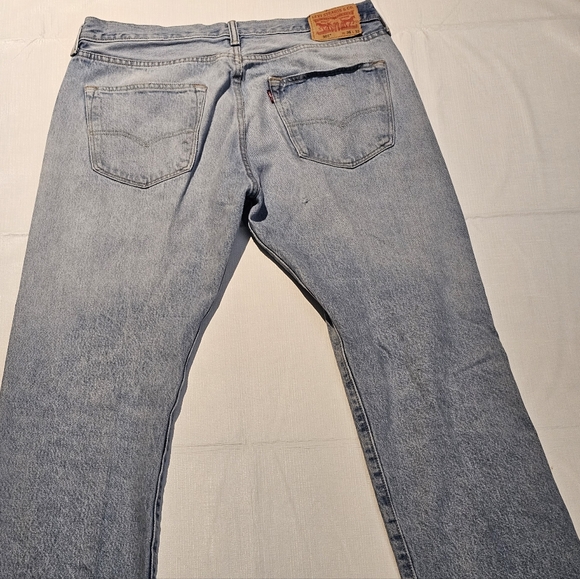 Levis 501 Buttonfly Jeans 36 X 32 - Picture 5 of 12